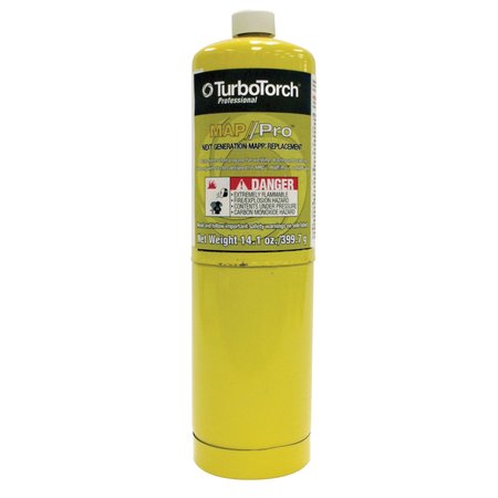 Turbotorch TURBOTORCH MPT-1 MAP Gas 14.1 OZ (MOQ 12) *HAZ*, Replacement Tank 0916-0122